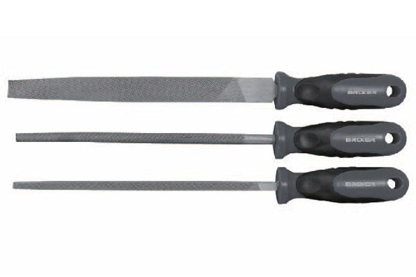 3 Pcs steel file set
