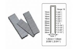18 Ga. Narrow Crown Staples(90 Series)Gauge 18